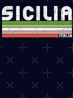 Sicilia Italia - Retro Italy Design Shirt