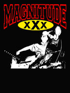 Metalcore Band Silhouette Red Typography Shirt