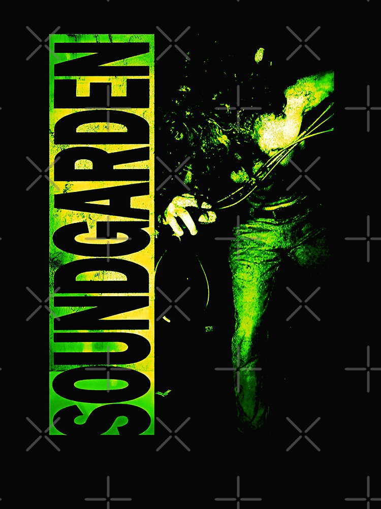 Green Silhouette Rock Band Shirt