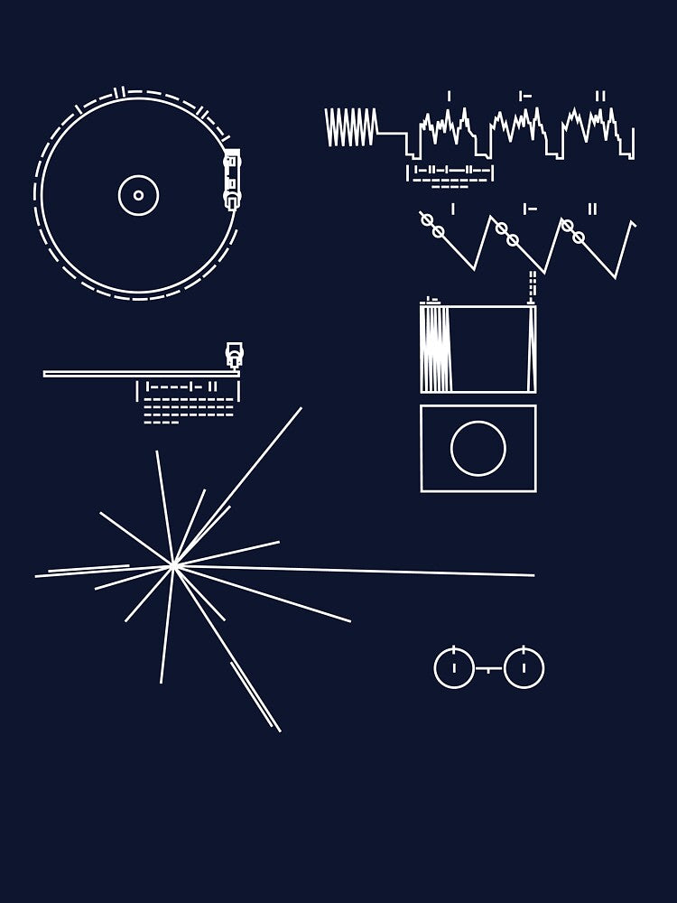 The Golden Record Voyager Shirt