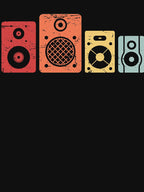 Retro Vintage Audiophile Speakers Shirt