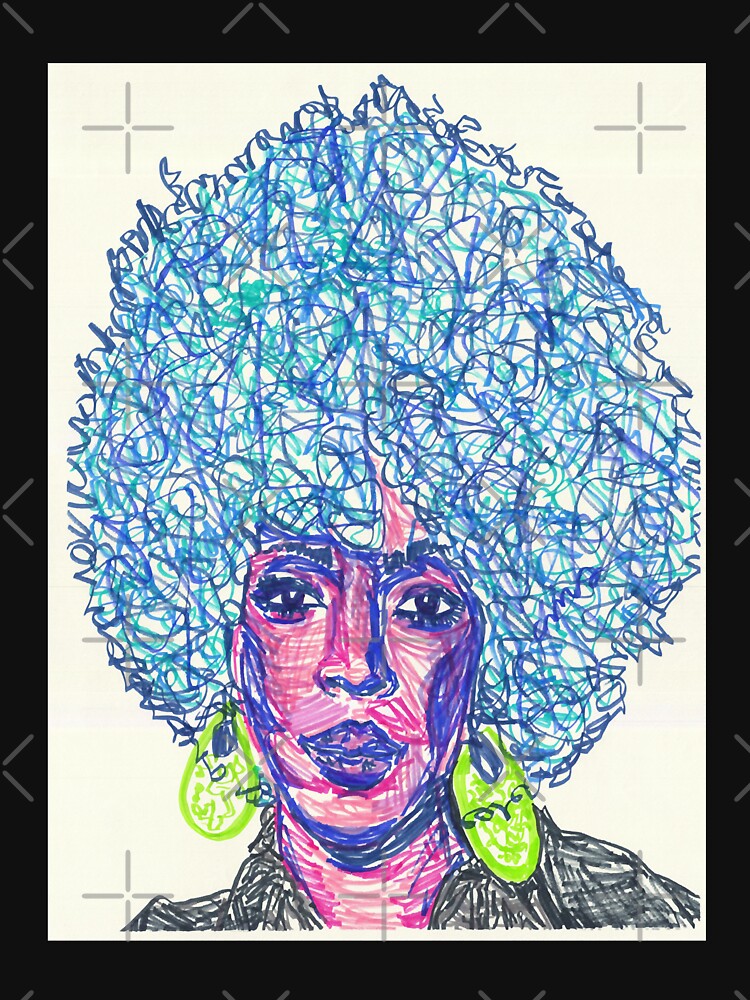 Light Blue Singer Lauryn Shirt