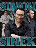 Simon Sinek Vintage Bootleg Rap Graphic Retro 90s Bootleg Graphic Shirt