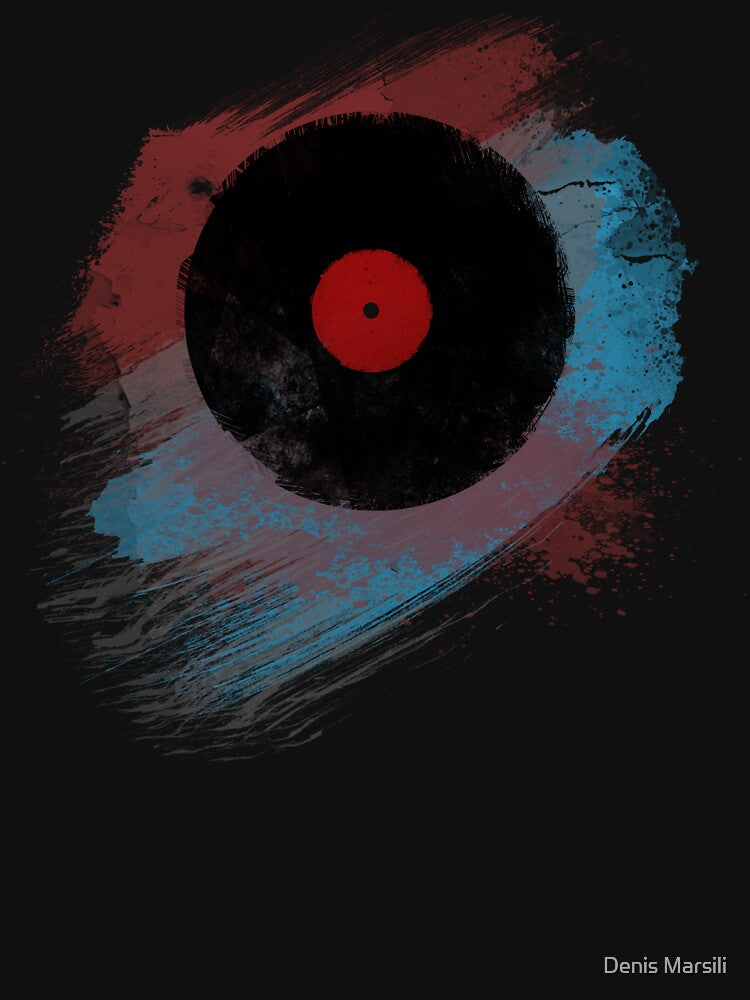 Vinyl Record - Modern Vinyl Records Grunge Design - And More Shirt