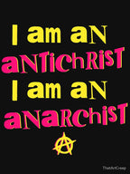 Sex Pistols - Anarchist Antichrist Punk Rock Music Shirt
