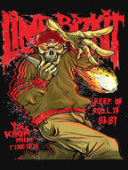 Vintage Limps Art Bizkits Skull Retro Shirt