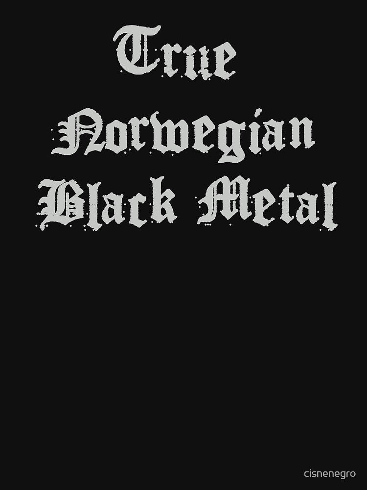 True Norwegian Black Metal Shirt