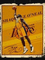 Shaquille O'Neal Basketball Legend Signature Vintage Retro 80s 90s Shirt