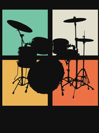 Drum Kit Drumline Shirt