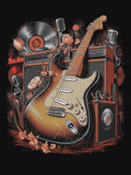 Electric Guitar Art Shirt