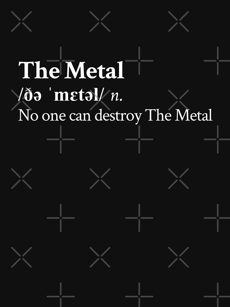 Tenacious D Aesthetic Heavy Metal Quote Rock Band Lyrics Black Shirt