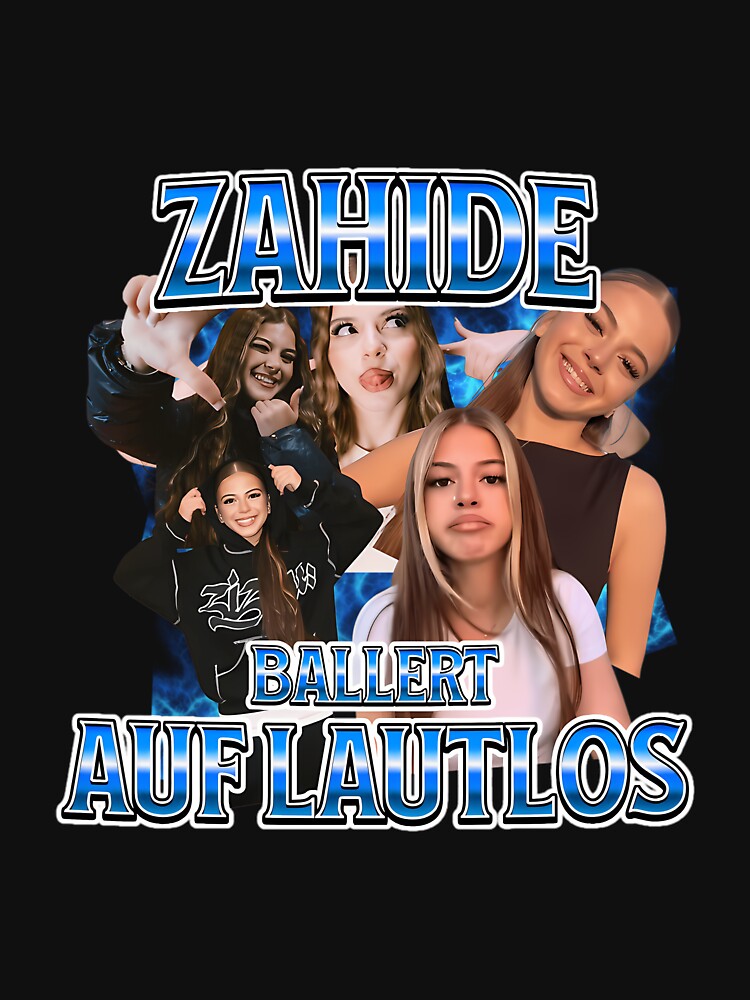 Zahide Bootleg 90S Zah1Ide Rapper Shirt