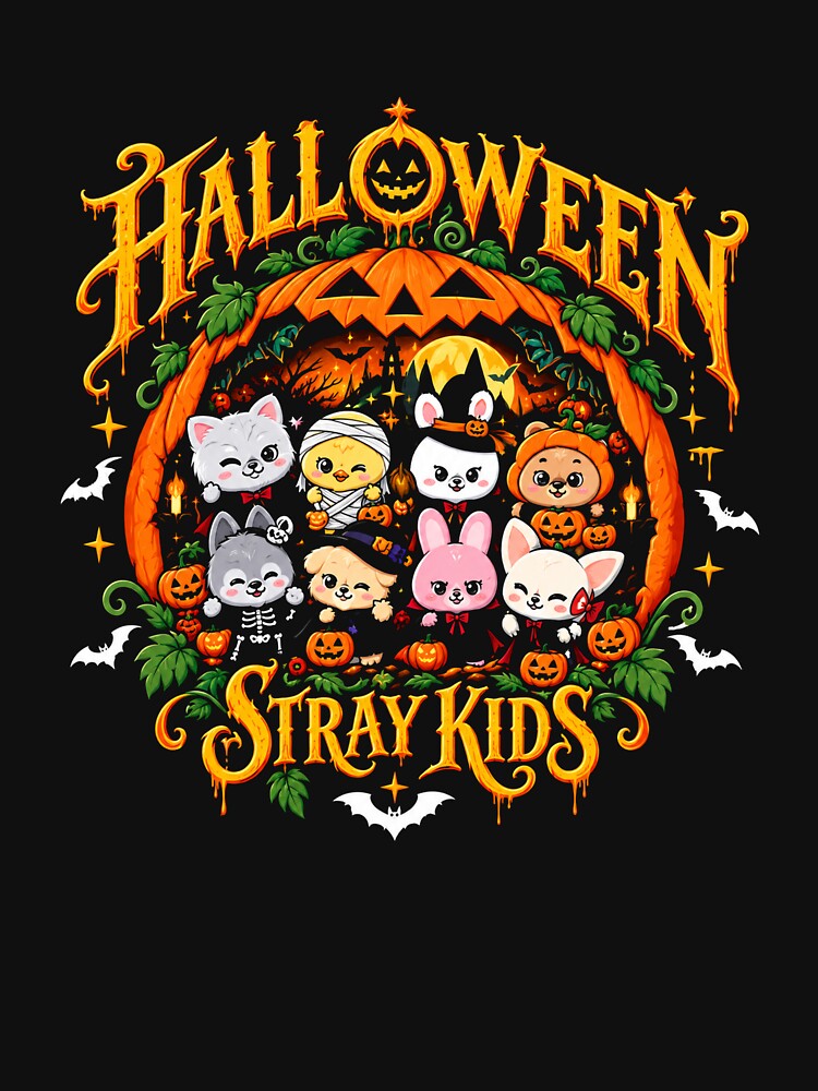 Stray Kids Skzoo Halloween Shirt