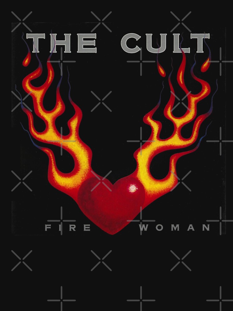 The Cult Fire Woman Album Cover Shirt