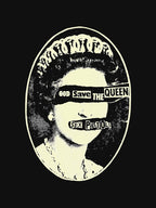 Vintage God Save The Queen Retro Vintage Punk Rock Shirt