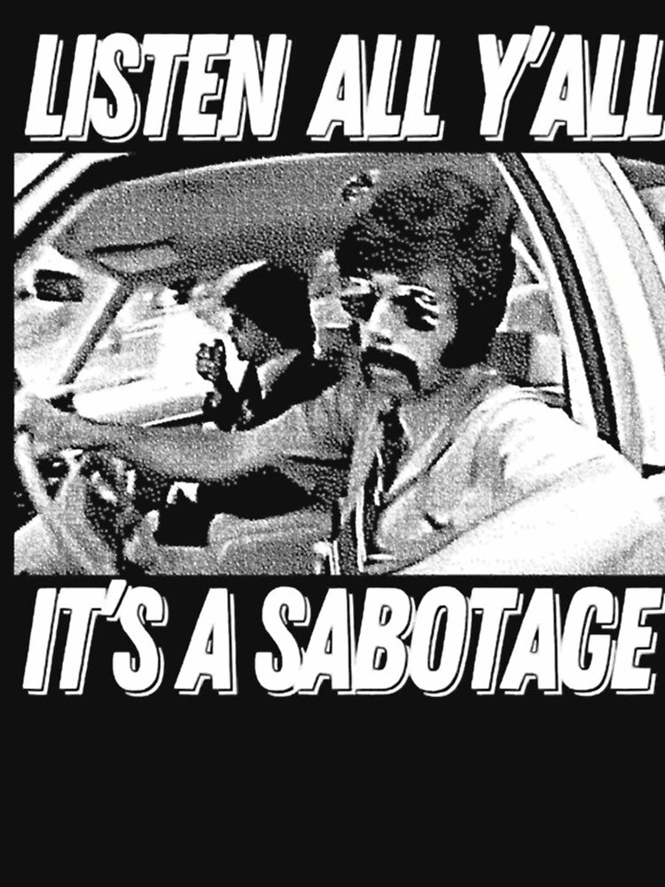 Sabotage Boutique Beastie Boys Old Style Fan Art Shirt
