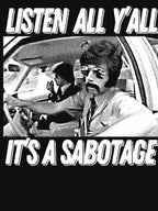 Sabotage Boutique Beastie Boys Old Style Fan Art Shirt