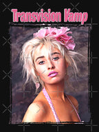 Vintage Transvision Vamp With Wendy James Post Punk Music Black Shirt