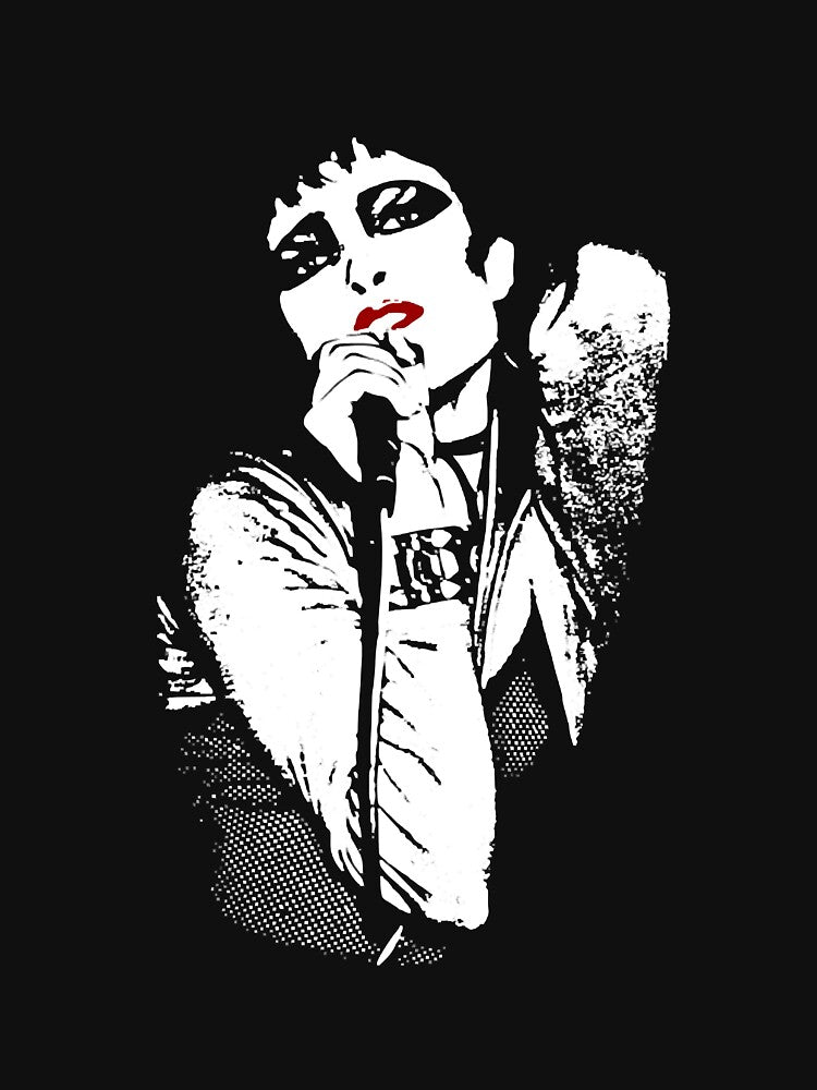 Siouxsie Sioux Red Lips Shirt