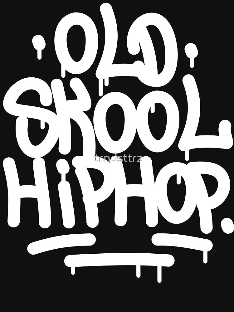 Old School Hip Hop Graffiti 90's Rap Design Shirt