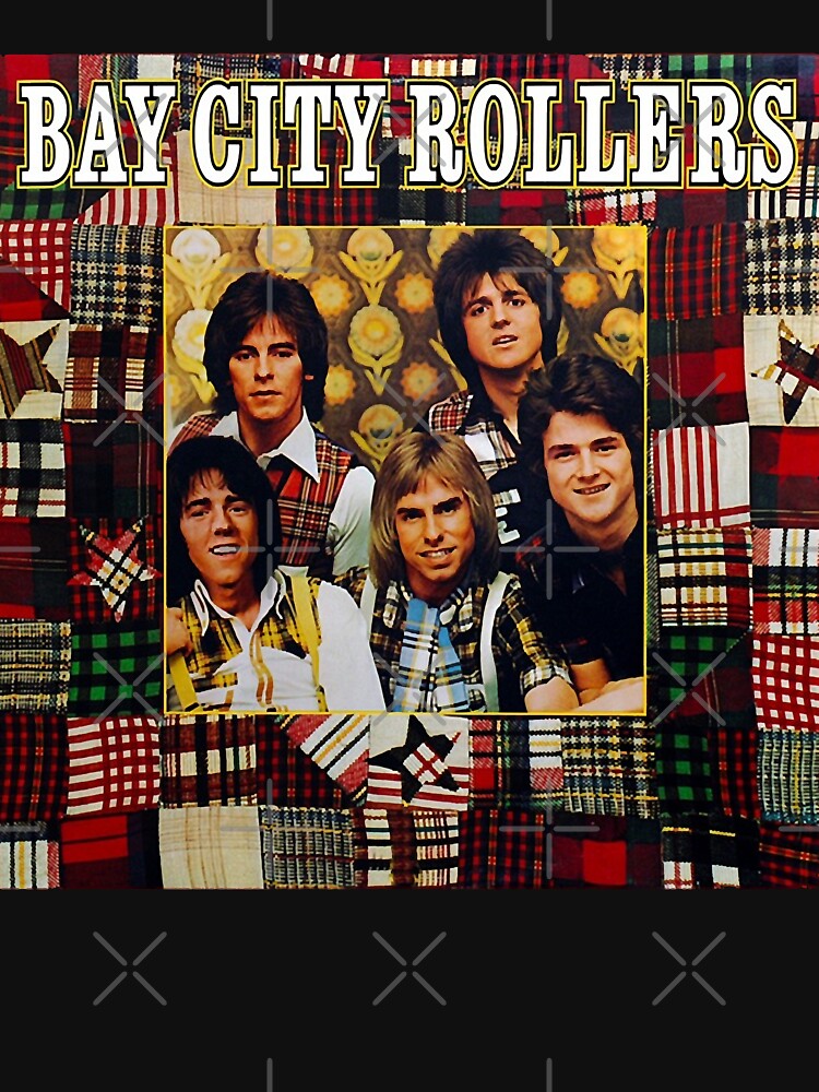 Mens Best Band Bay City Rollers Music Rock Shirt