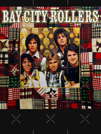 Mens Best Band Bay City Rollers Music Rock Shirt