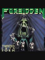 Forbidden Twisted Into Form Thrash Design Shirt
