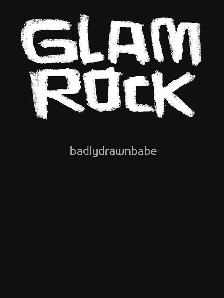 Glamrock For Vintage Glam Rocker Shirt