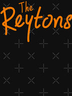 Orange Handwritten Typography Band Shirt