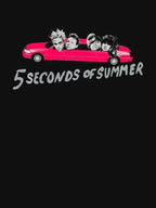 5SOS Skull Rose Graphic Design Shirt