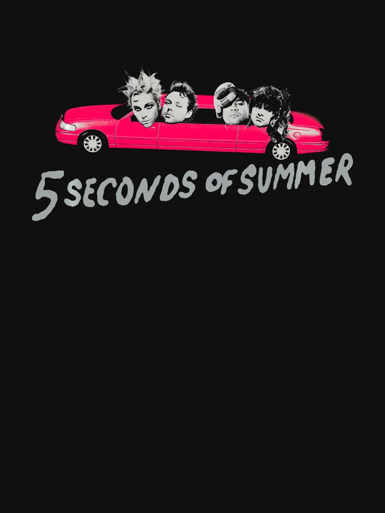 5SOS Skull Rose Graphic Design Shirt