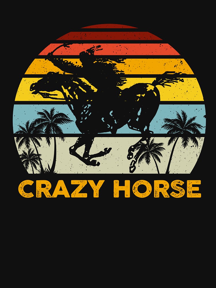 Crazy Horse Vintage Retro Neil Fan Shirt