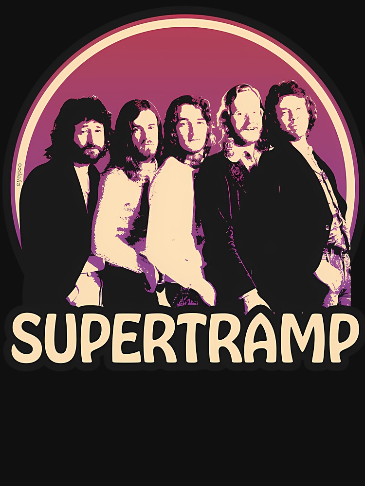 Supertramp 70S Rock Band Shirt