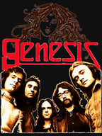 Sports Vintage Retro Genesis Band Shirt