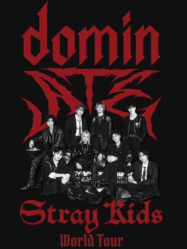 Stray Kids DominATE World Tour Shirt