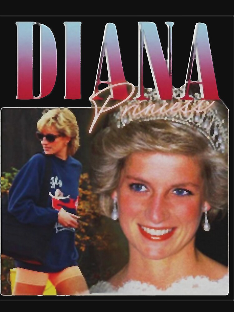 PRINCESS DIANA Rap Hip Hop Princess Diana 90s Retro Vintage Shirt
