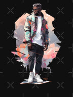 Tinie Tempah Cartoon Character Shirt