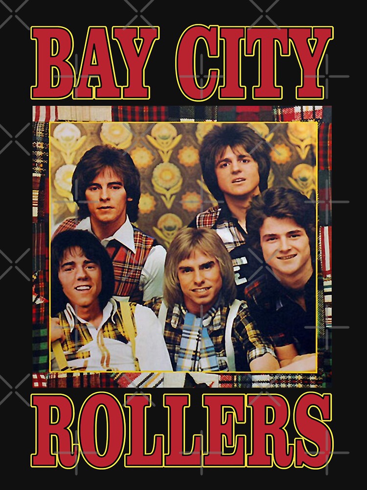 Idea Band Bay City Rollers Music Rock Retro Vintage Shirt