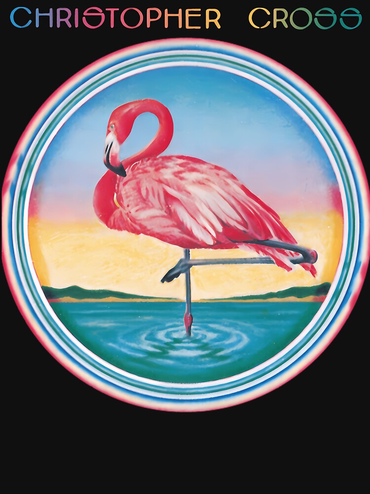 Pink Flamingo Standing On One Leg In Water Shirt