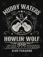 Muddy Waters Vs Howlin' Wolf - Club Paradise 1964 Shirt