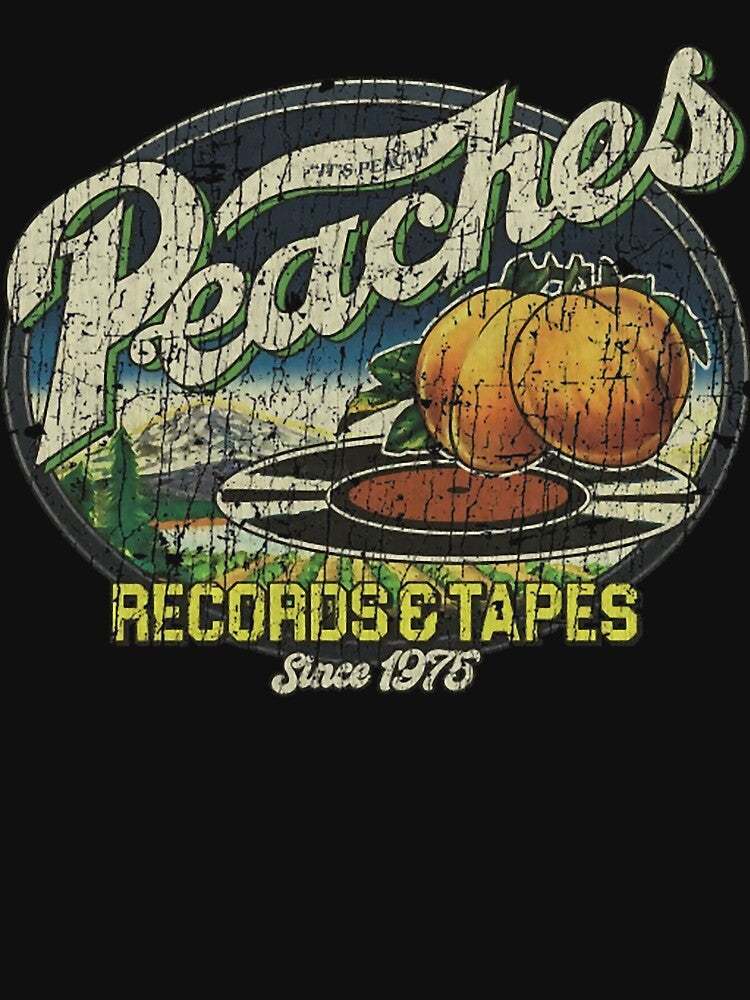 Peaches Music Records & Tapes 1975 Shirt