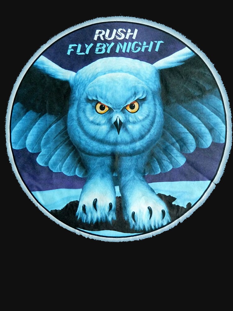 Rúsh Rock Band Blues Owl Shirt