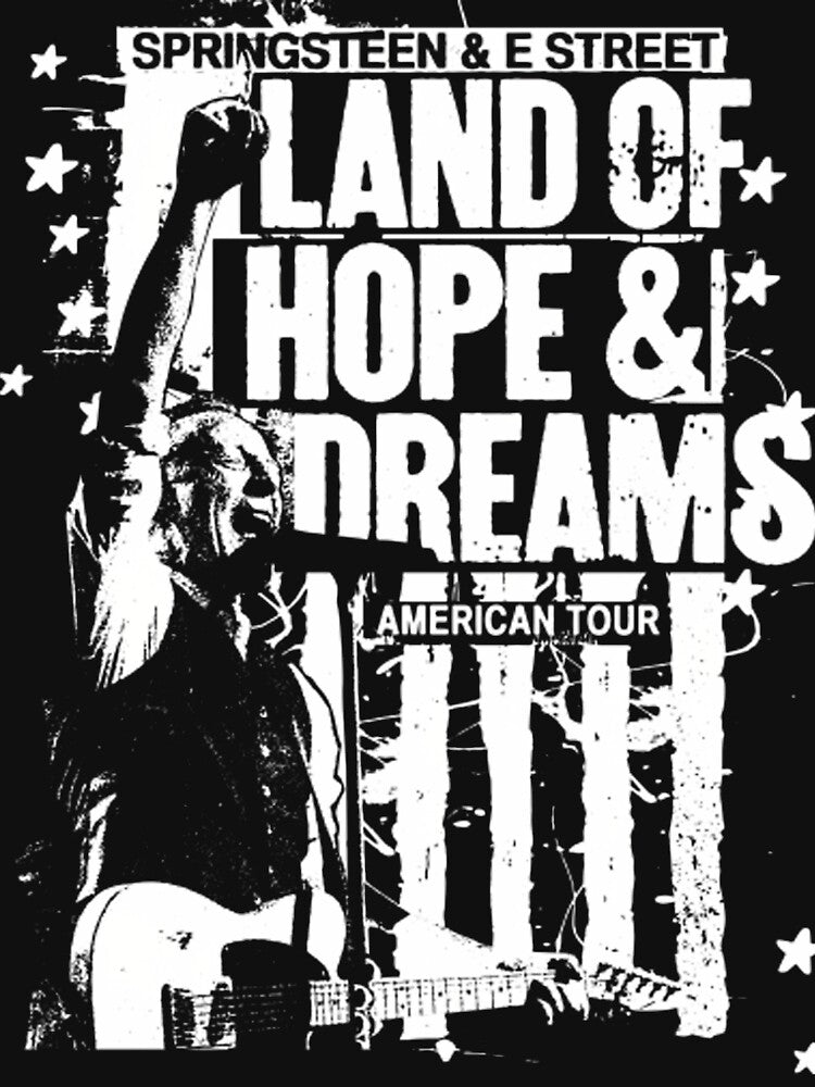 Bruce Springsteen Land Of Hope & Dreams Tour 2 Sided Shirt