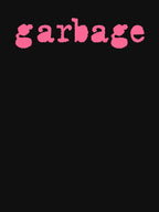 Garbage Debut Pink Logo Retro Rock Band Shirt