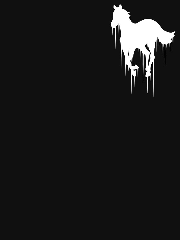 White Pony Drip Shirt