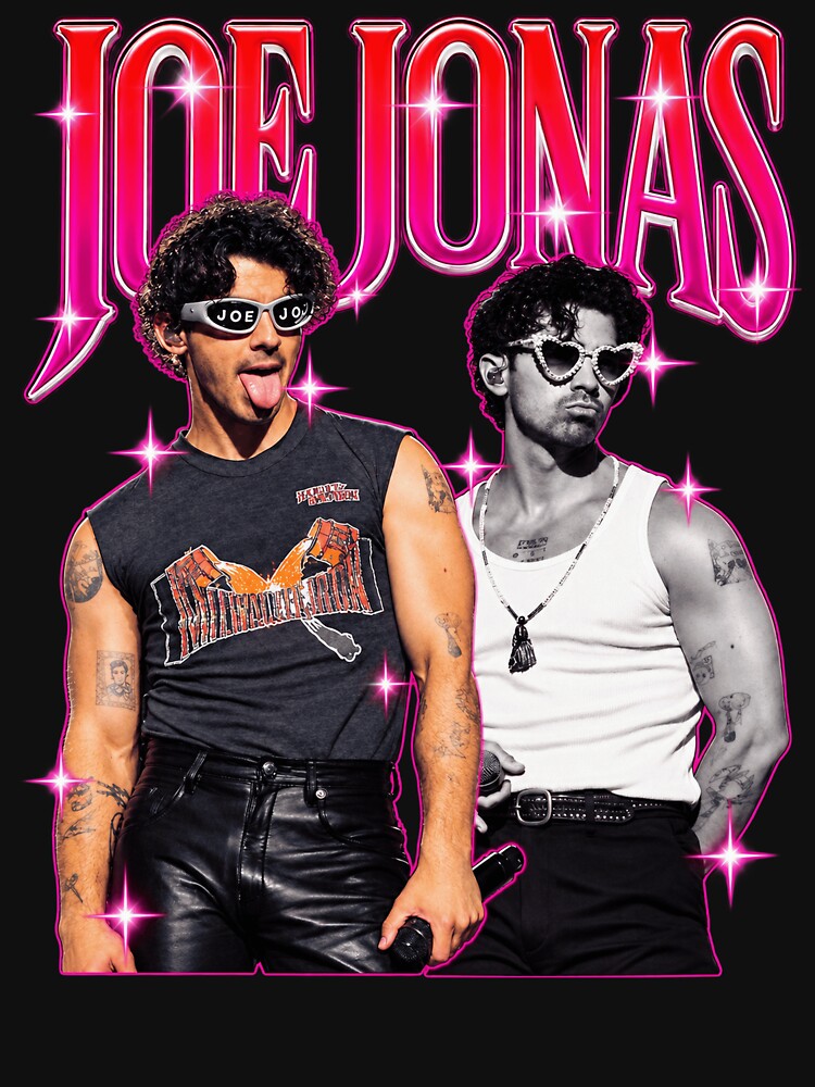 Joe Jonas Pink Pop Collage - Sunglasses Shirt