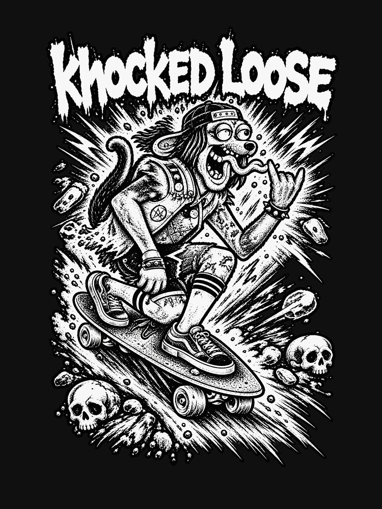 Knocked Loose Hardcore Skate Chaos Shirt