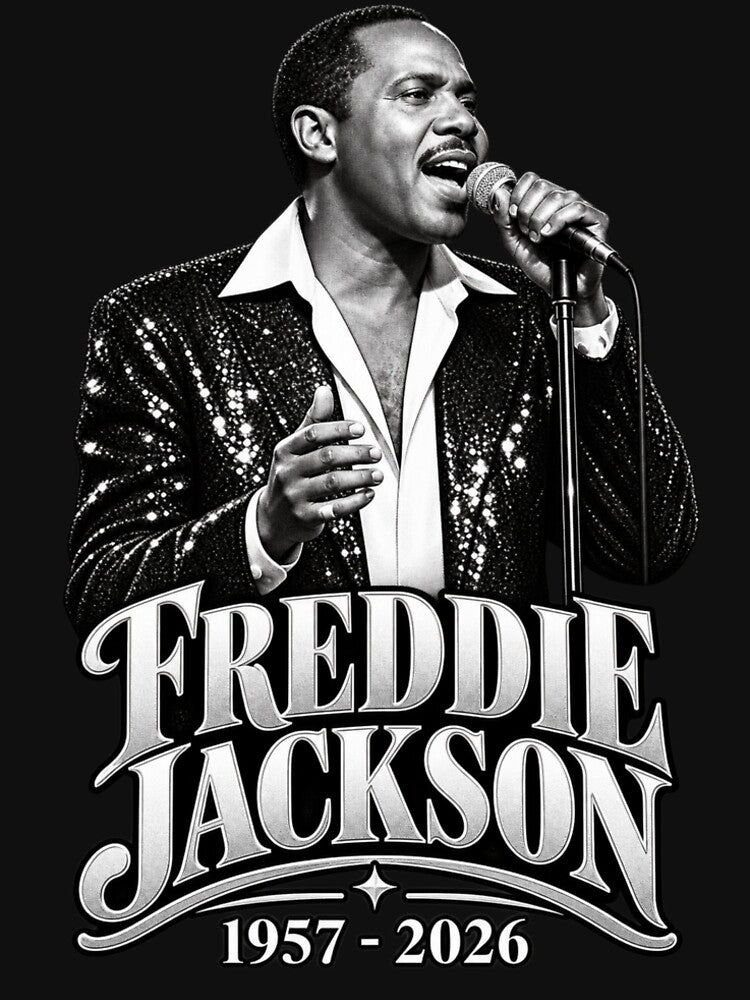 Freddie Jackson Sequin Jacket Singing Performance 1957 2026 Shirt