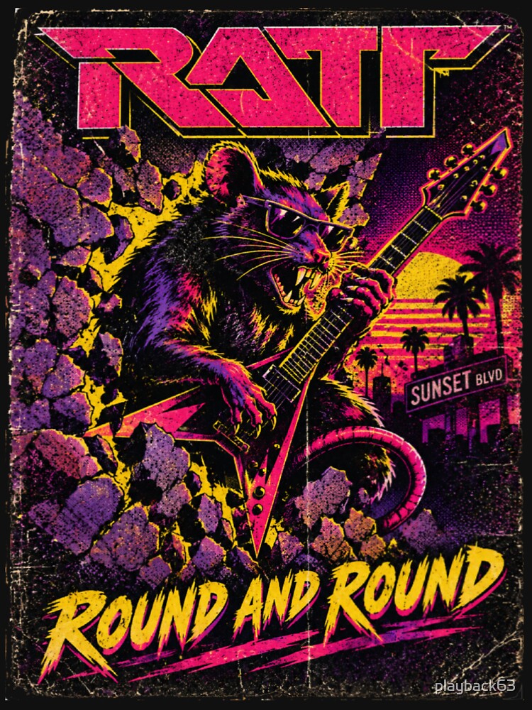 RATT ROCK BAND Shirt