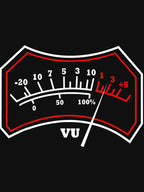 Music Lover Audio Sound Engineer VU Meter Shirt